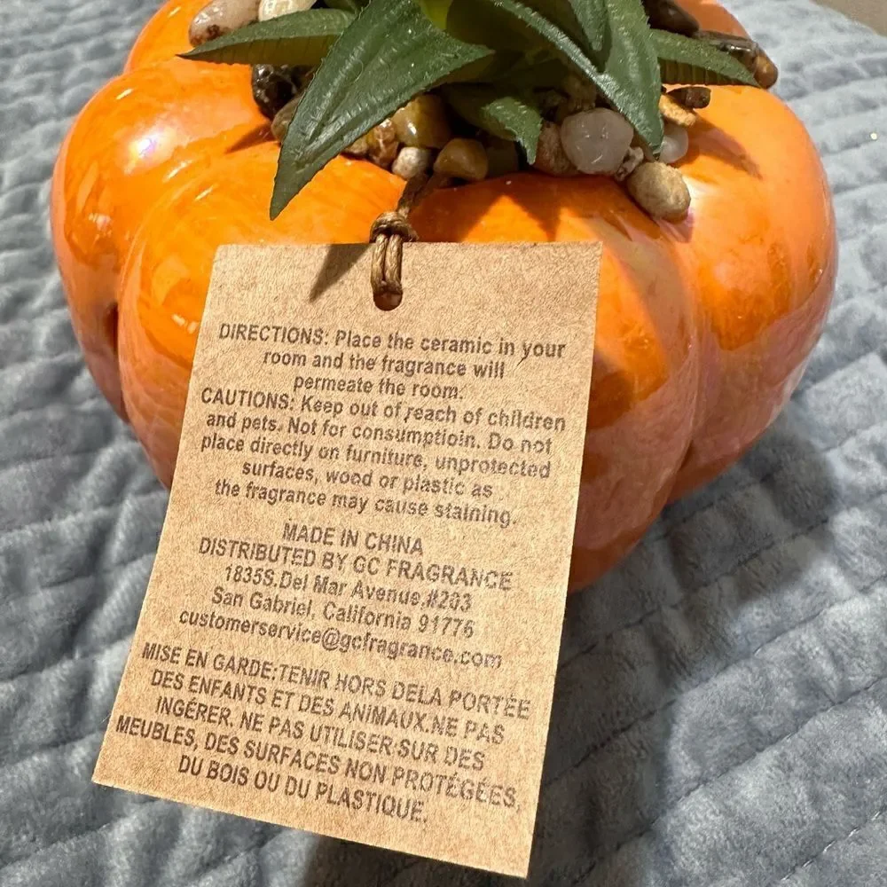 Home decor, hand Painted cinnamon, pumpkin scented acent.